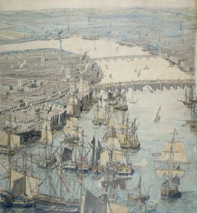 Il panorama di Rhinebeck, c1807 da Unbekannt