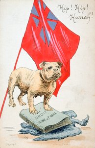 Il Diritto Precede la Forza, cartolina francese della Prima Guerra Mondiale, 1914-1918 da Unbekannt