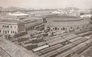 Il terminal di Rio de Janeiro della Ferrovia Centrale del Brasile, 1914 da Unbekannt