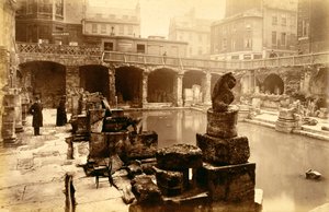 Le terme romane, Bath, XIX secolo da Unbekannt