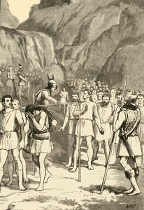 I Romani passano sotto il giogo alle Forche Caudine da Unbekannt