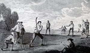 Il Royal Academy Club che gioca a cricket da Unbekannt