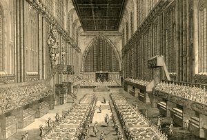 Il Banchetto Reale nella Guildhall, 1761, 1897