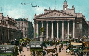 La Borsa Reale, Londra, c1910 da Unbekannt