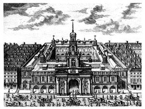 La Borsa Reale, Londra, fine XVII secolo