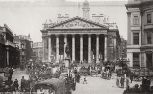La Borsa Reale, Londra, fine XIX o inizio XX secolo da Unbekannt