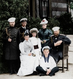 La famiglia imperiale russa da Unbekannt