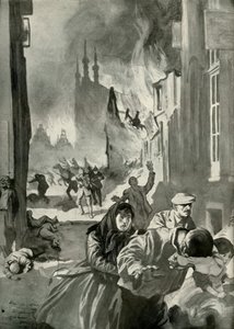 Il sacco di Lovanio, 1919 da Unbekannt