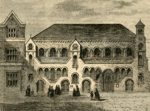 La Chiesa Nazionale Scozzese, Crown Court, 1881 da Unbekannt