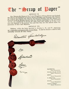 Il pezzo di carta da Unbekannt