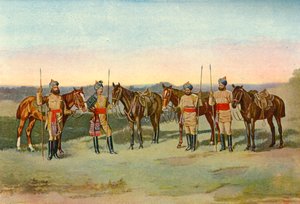 Il Secondo Lancieri del Bengala, 1901 da Unbekannt