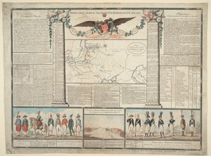 Il Reggimento delle Guardie della Vita di Semenovsky, 1810 da Unbekannt
