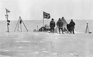 Il campo di Shackleton, Antartide, giorno di Natale