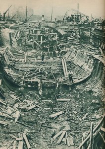 La nave che divenne un bacino di carenaggio da Unbekannt