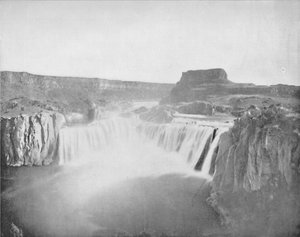 Le cascate Shoshone, XIX secolo da Unbekannt