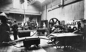 La sala di laminazione dell