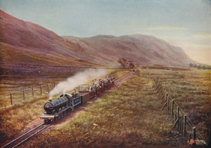 La più piccola ferrovia passeggeri del mondo. In Eskdale, Cumberland, 1926 da Unbekannt