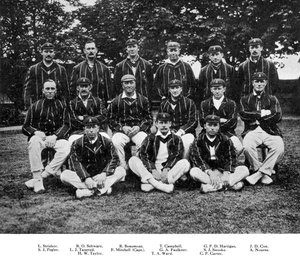 La squadra di cricket sudafricana del 1912