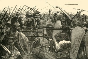 Gli Spartani a Platea da Unbekannt