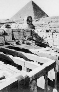 Il Tempio della Sfinge, Cairo, Egitto, c1920s da Unbekannt
