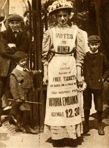 La domestica suffragetta