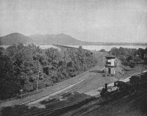 Il fiume Susquehanna, XIX secolo da Unbekannt