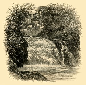 Le cascate Swallow, 1898 da Unbekannt