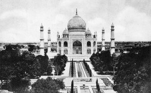 Il Taj Mahal, Agra, XX secolo da Unbekannt
