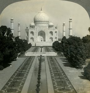 Il Taj Mahal, Agra, India, 1902