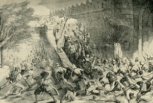 La Presa della Porta del Kashmir, 1901 da Unbekannt