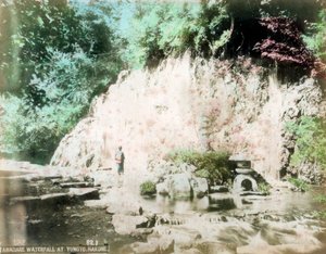 Le cascate di Tamadare, Yumoto, Hakone, Giappone da Unbekannt