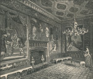La stanza degli arazzi, 1886 da Unbekannt