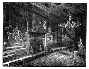 La sala degli arazzi, Palazzo di St James, Londra da Unbekannt