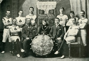 La Squadra di Ginnasti di Aberdeen, Vincitori dello Scudo della Sfida N.P.R.S., 1902