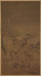 La separazione lacrimosa di Su Wu e Li Ling, dinastia Ming, XVI secolo da Unbekannt