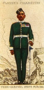 Le forze dello Stato di Tehri-Garhwal, 1936