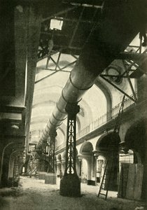 Il telescopio completato, 1900 da Unbekannt