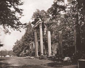 Il Tempio di Augusto a Virginia Water, Surrey, 1894 da Unbekannt
