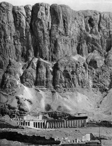 Il tempio di Deir-El-Bahari, Egitto da Unbekannt