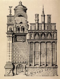 Il Tempio della Musica di Robert Fludd, 1617 da Unbekannt