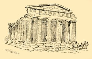 Il Tempio della Colonia Greca ad Agrigento in Sicilia, c1930 da Unbekannt