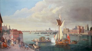 Il Tamigi a Horseferry da Unbekannt