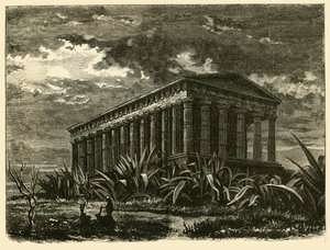 Il Theseum ad Atene, 1890 da Unbekannt