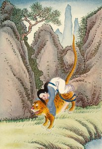 La tigre rapisce Miao Shan, 1922