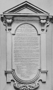 Il Memoriale del Times a Lloyds, c1800s, 1928 da Unbekannt