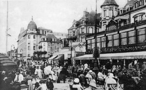 Il Topsy Bar, Trouville, Francia, c1920s