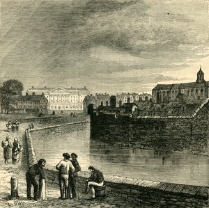 Il fossato della Torre, c1872 da Unbekannt