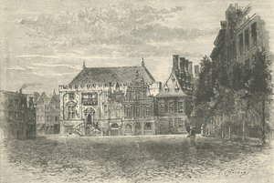 Il Municipio, Haarlem, 1890 da Unbekannt