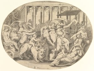 Il trionfo di Bacco, XVI secolo da Unbekannt