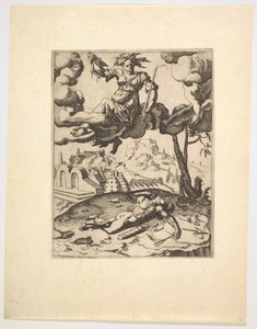 Il trionfo della castità dai Trionfi di Petrarca, ca. 1548-49 da Unbekannt